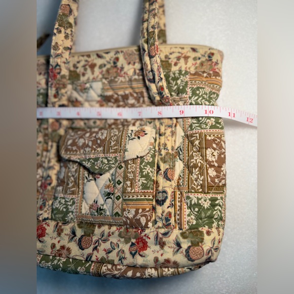 Vintage Elegant Patchwork Tote Bag - Picture 9 of 11